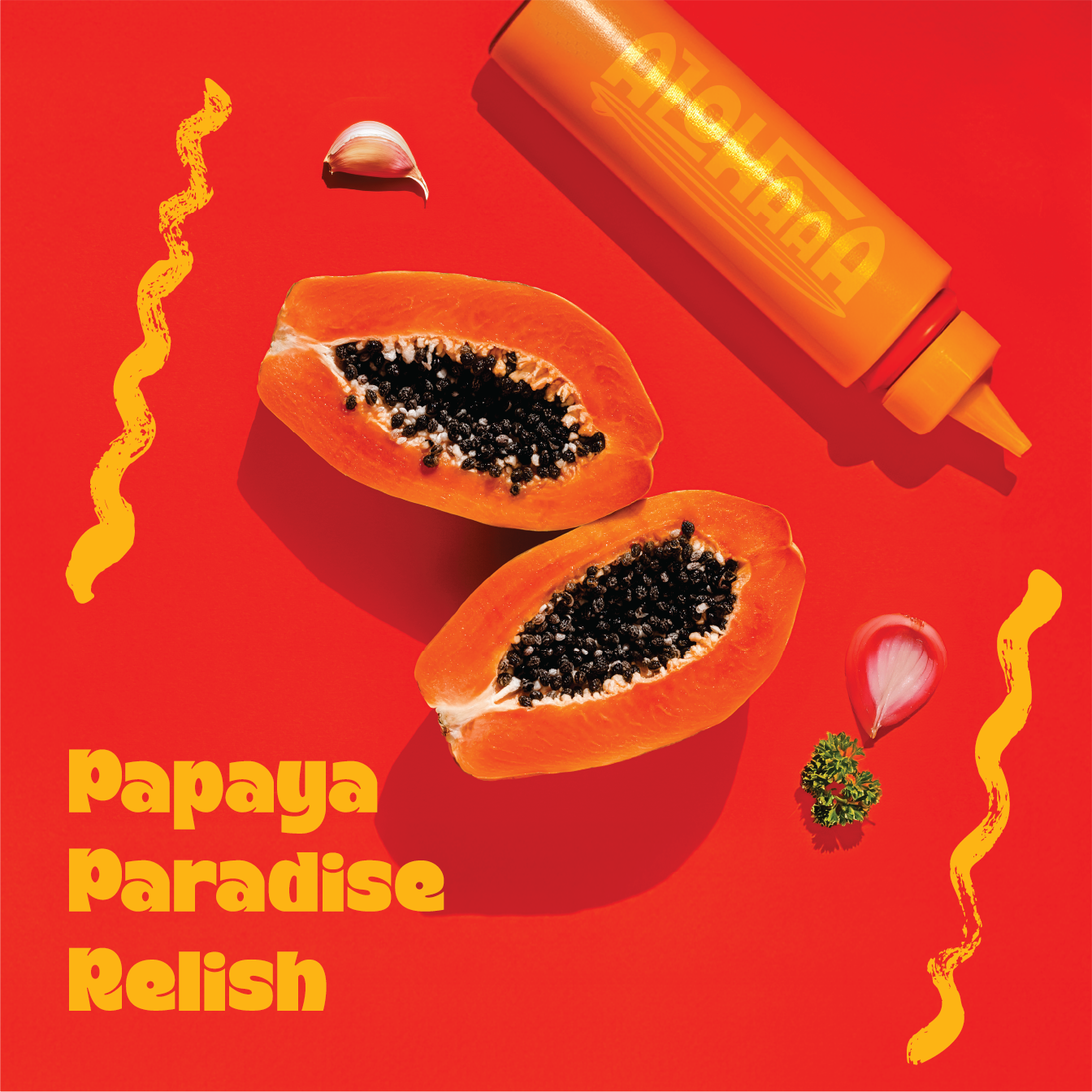 Alohaaa packaging and retail graphics