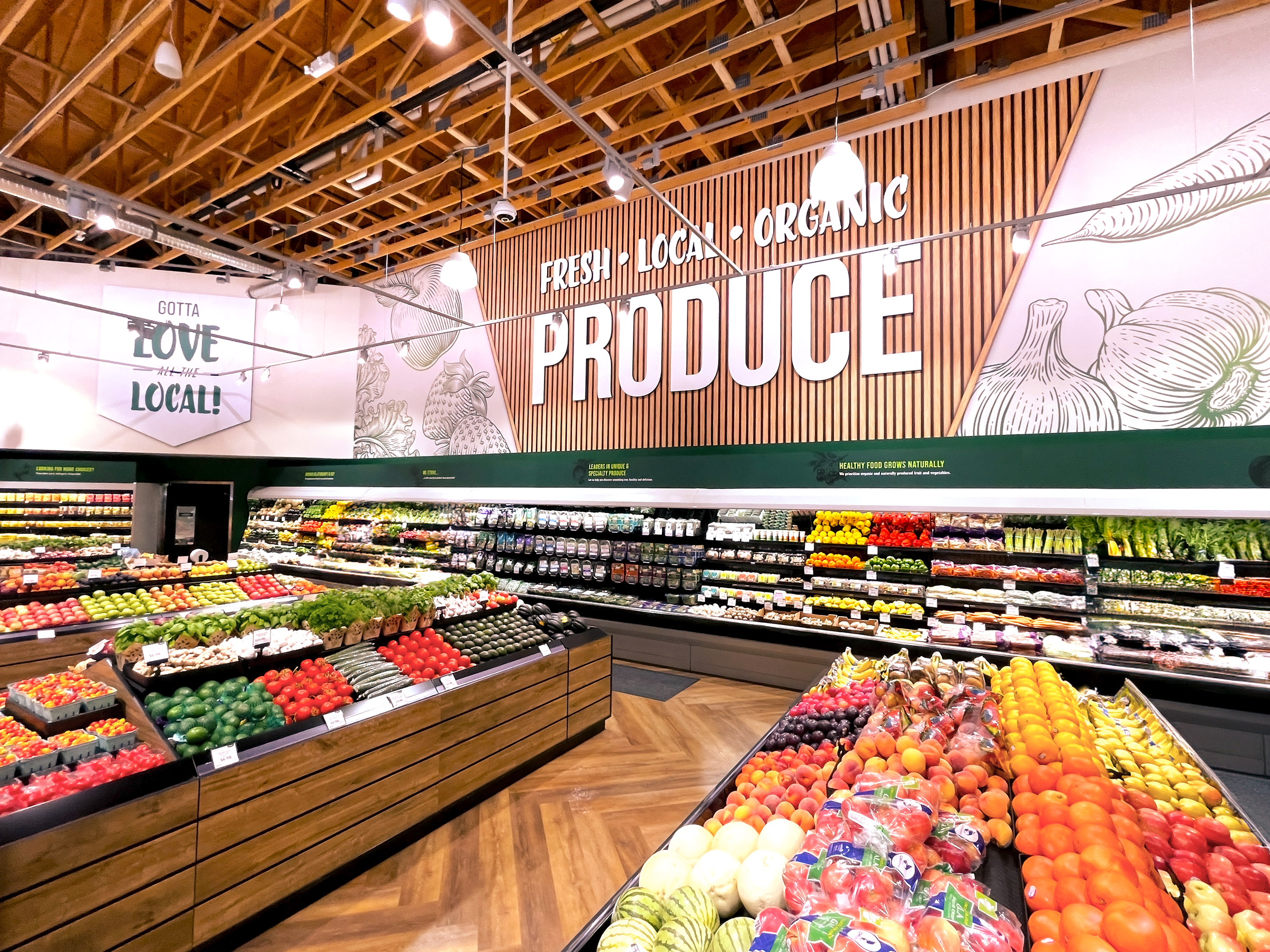 Choices Market packaging and merchandising detail