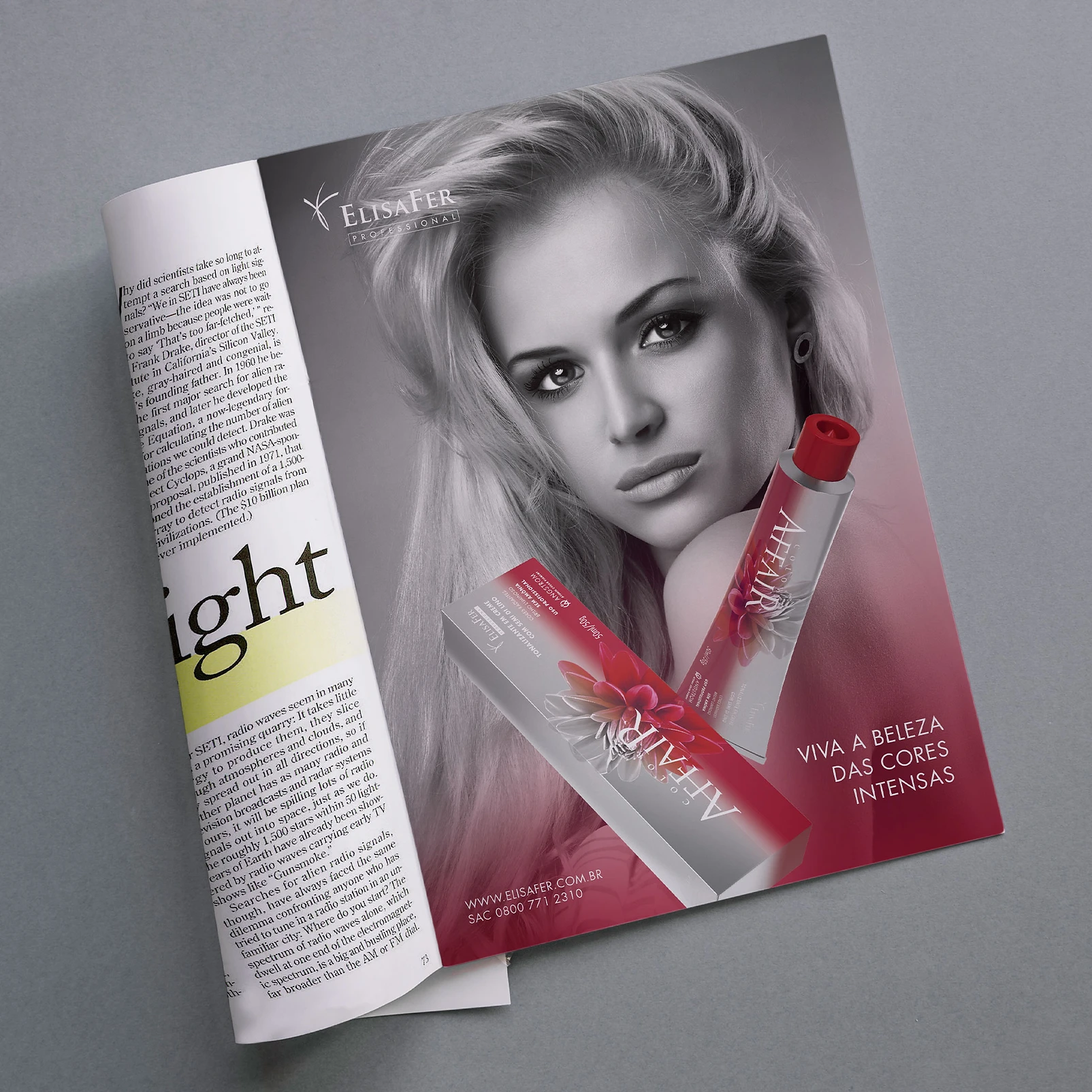 Elisafer ColorAffair advertisement