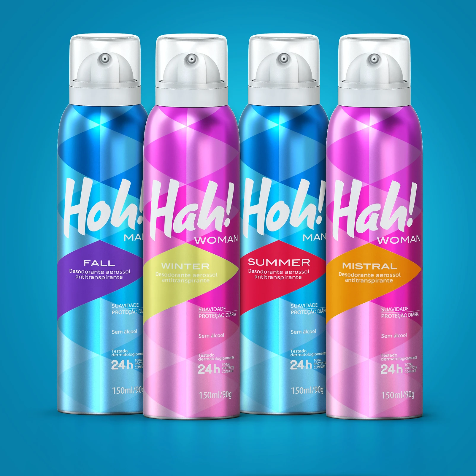 Hoh!Hah! deodorant packaging